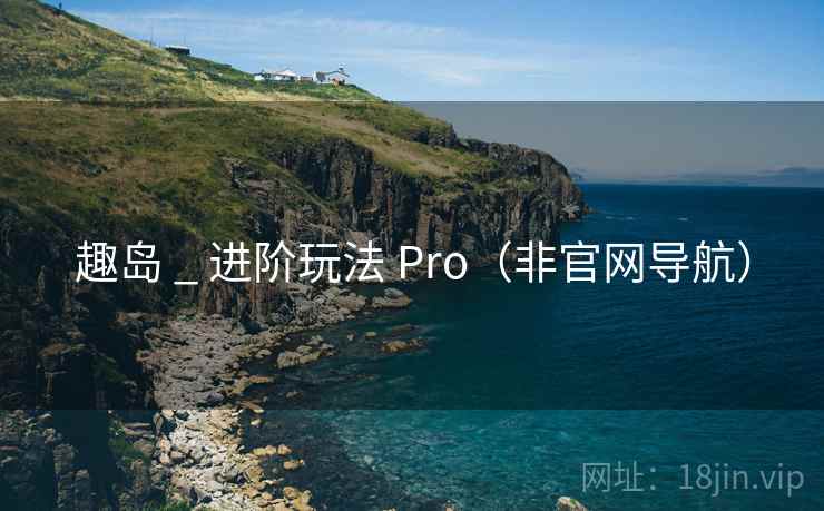 趣岛 _ 进阶玩法 Pro(非官网导航)