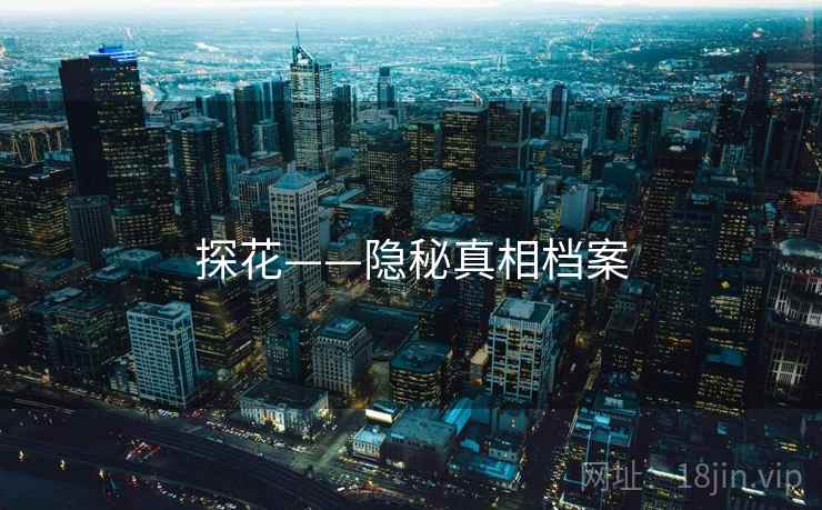 探花——隐秘真相档案  第1张 探花——隐秘真相档案  第1张
