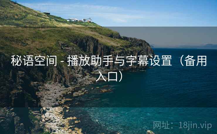 秘语空间 - 播放助手与字幕设置(备用入口)