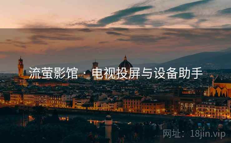流萤影馆 · 电视投屏与设备助手